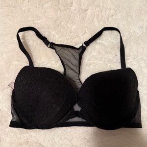 Victoria Secret Elegant Black Lace Bra